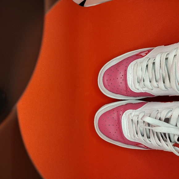 Women's size 7 custom Nike court vision VALENTINE'S DAY - Picture 2 of 10